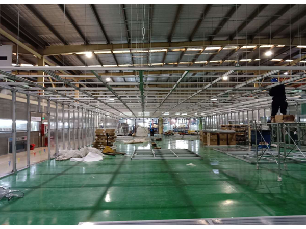 南京九游会铝业大型洁净棚定制安装案例解析
