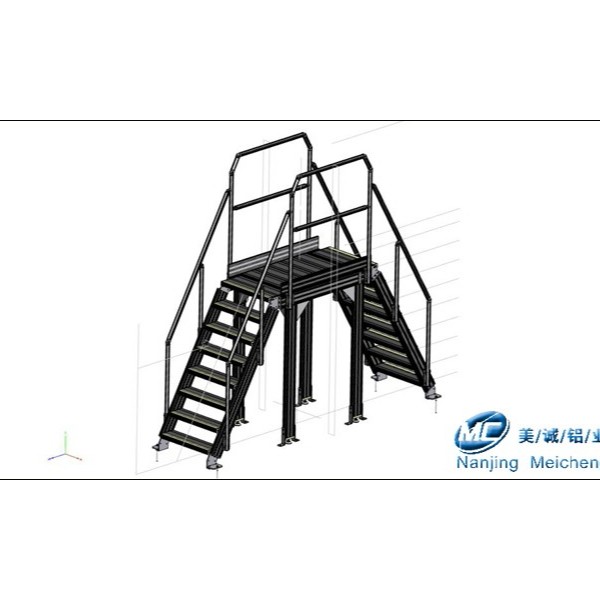 工业铝型材框架定制——铝型材过线梯